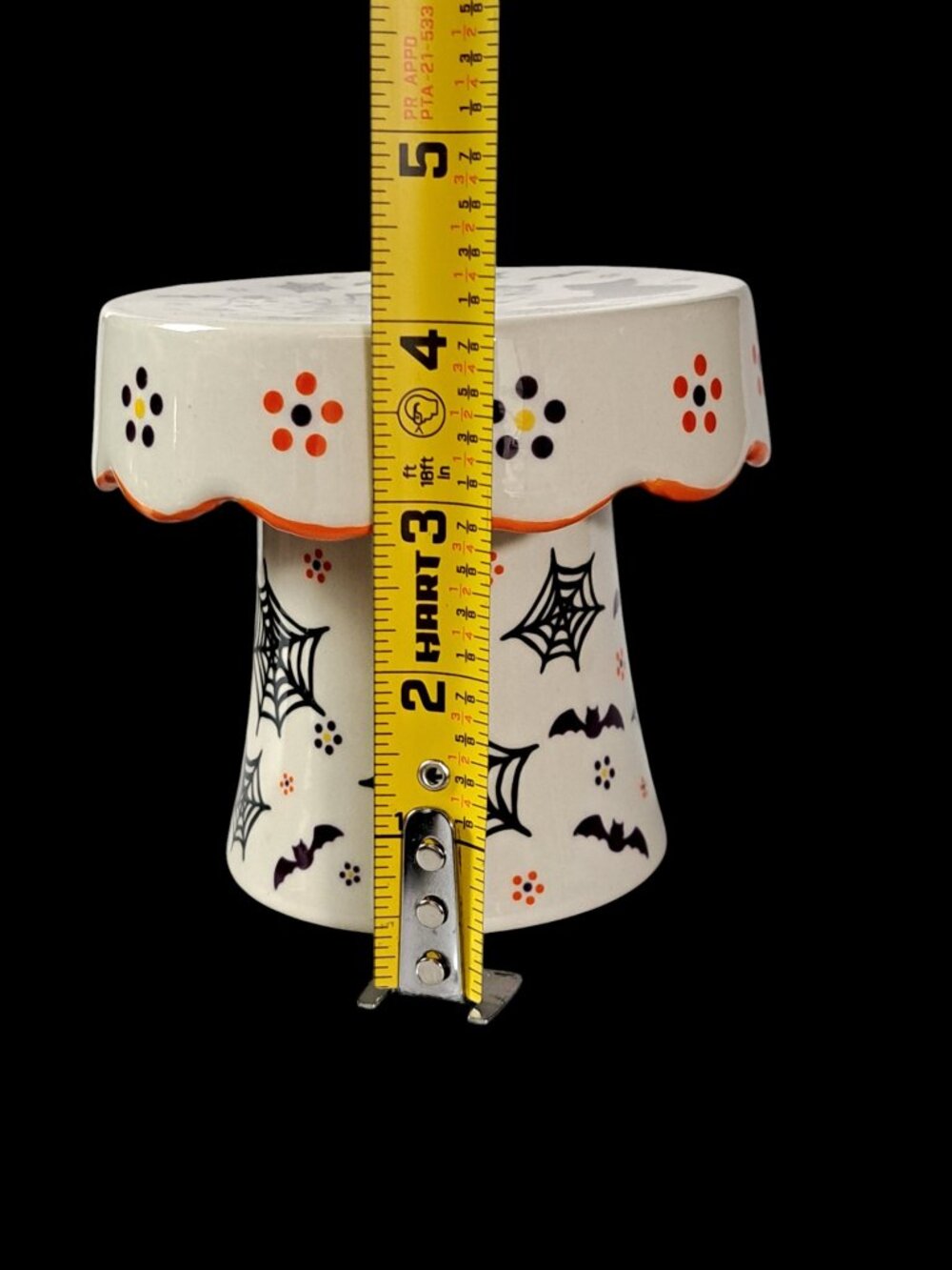 Temp-tations By Tara Halloween Boofetti Cupcake Candle Stand Hand Painted - Picture 13 of 14